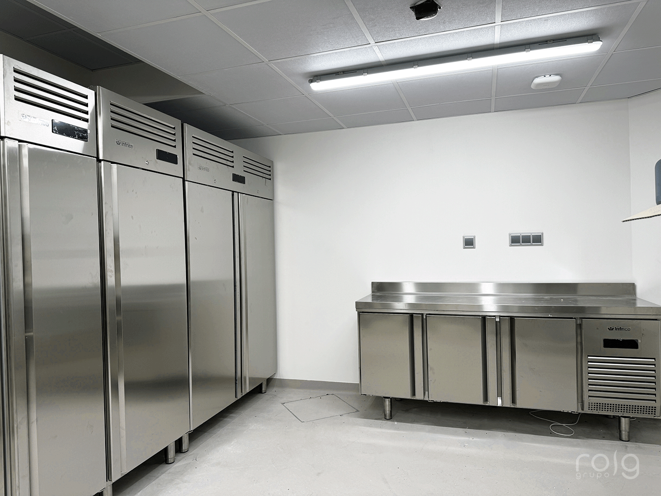 Abatidor de temperatura para cocina profesional en residencia Atendo Vigo.