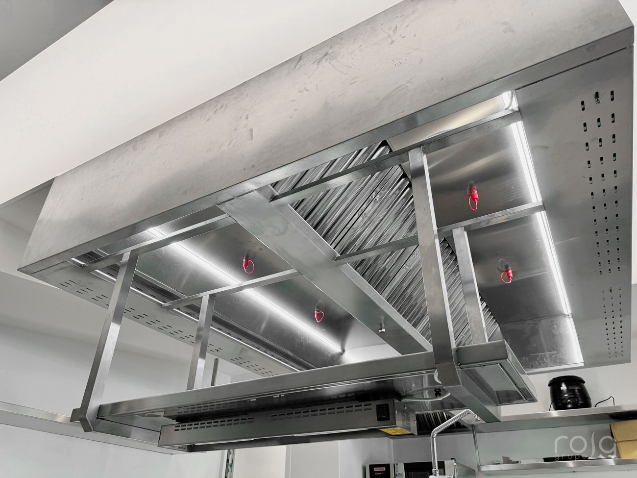 extractora profesional instalada por Grupo Roig